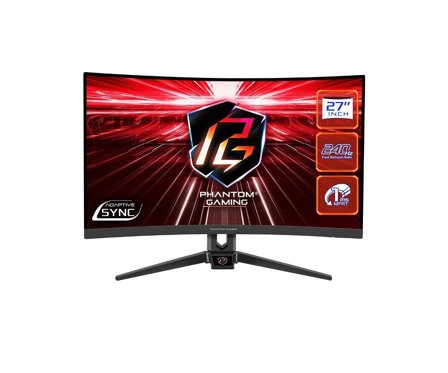 ASRock Phantom Gaming PG27F15RS1A, 68,6 cm (27 Zoll), Curved, 240Hz, Adaptive Sync, VA - DP, 2xHDMI