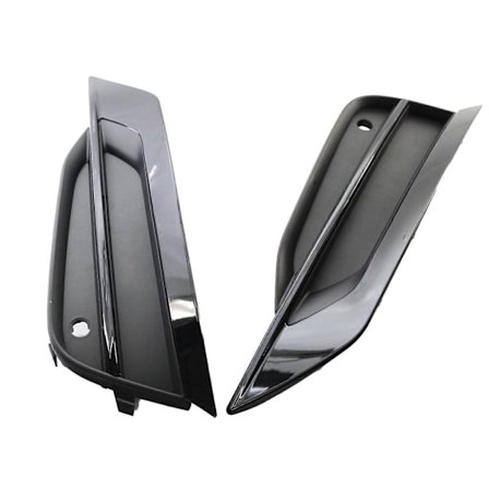 2 stk Nedre Grill Riperesistent Enkel Installasjon ABS Slitestyrke Front Bumper Grill 31425447 31425446 for Volvo S90 V90 16-19