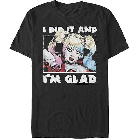 Harley Quinn Jag gjorde det och jag är glad DC Comics T-shirt