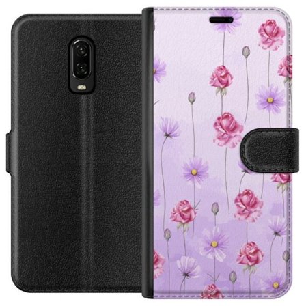 Yhteensopiva Lompakkokotelo OnePlus 6T Petal Reverie Lilac Mist