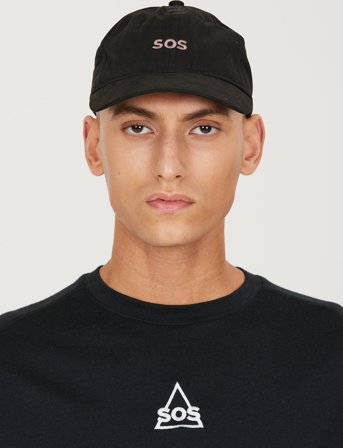 SOS Nordals Low Profile Cap - Black - ONE SIZE