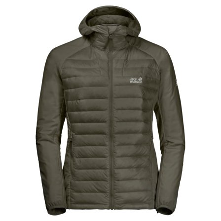 Jack Wolfskin Women's Jwp Hybrid Women middle-layer down jackets Green S