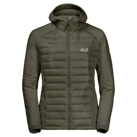 Jack Wolfskin Women's Jwp Hybrid Women middle-layer down jackets Green S