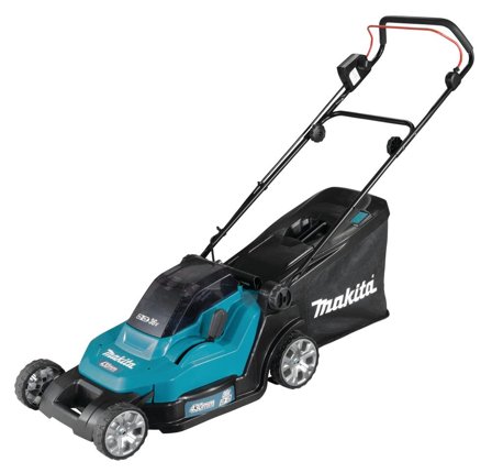 Makita DLM432PT2 Gressklipper med 2 stk 5,0Ah batterier & lader, Hagemaskiner