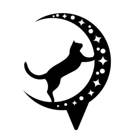 Cat Animal Silhouette Hage Ornamenter A A