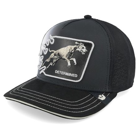 Goorin - Finish Line A-Frame Black Trucker Trucker Black Cap - @ Hatstore