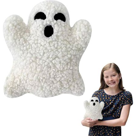 20cm Halloween Ghost Stuffed Animal Plush Pillow Soft Hug Pillow Cute Ghost Plush Toy Kids Birthday Halloween