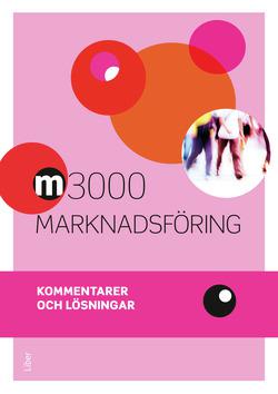 M3000 Marknadsföring Kommentarer och lösningar - Bok av Nils Nilsson, Anders Pihlsgård, m.fl. - Häfte