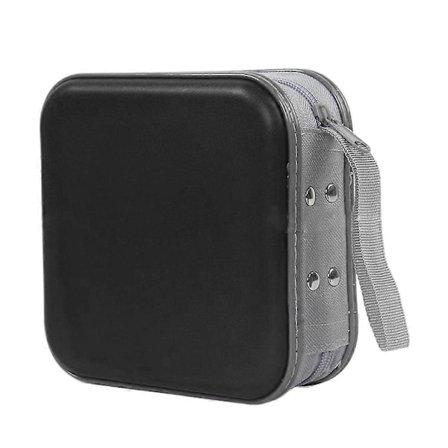 40 Kapasitet CD-Etui Holder Oppbevaring Hard Plast DVD CD-er Lommebøker Oppbevaringsveske