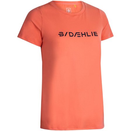 Bjørn Dæhlie Women's T-Shirt Focus Women Short sleeved fitness sweater Orange M