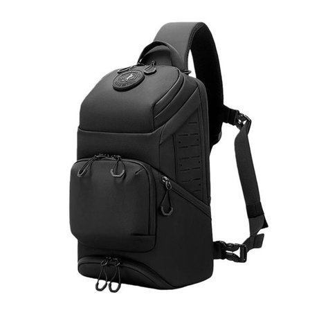 Vattentålig crossbody-väska med modulär förvaring 37x22x15cm