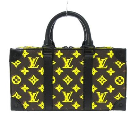Louis Vuitton Vintage Pre-owned Canvas hndtasker Brun, Dame Vintage Tasker, Størrelse: ONE Size