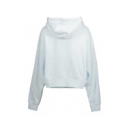 Msgm Hooded sweatshirt Hvid, Dame Sweatshirts