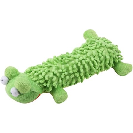 1 stk (Grønn) Plysj Tyggleke for Hund, Morsom Fylt Hund Holdbar Plysj