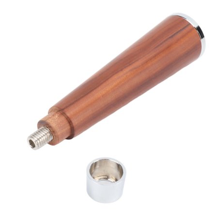 Kaffe Portafilter Håndtak M10 Tråd Solid Tret Bunnløs Kaffe Filter Håndtak Kaffe Maskin Reservedeler Tilbehør