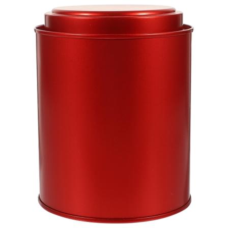 Ilmatiivis evästepurkki kahvijauheen säilytysastia metalli keittiöastia metalliastiat sarja Punainen 10X10X12.5CM Red 10X10X12.5CM