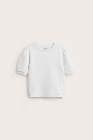 Kappahl | Kortermet sweatshirt | Hvit