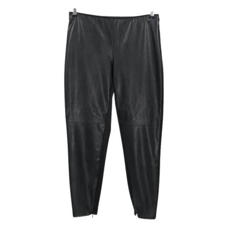 Armani Pre-owned Pre-ownedPolyesterjeans svart, Dam, Dam, Storlek: M
