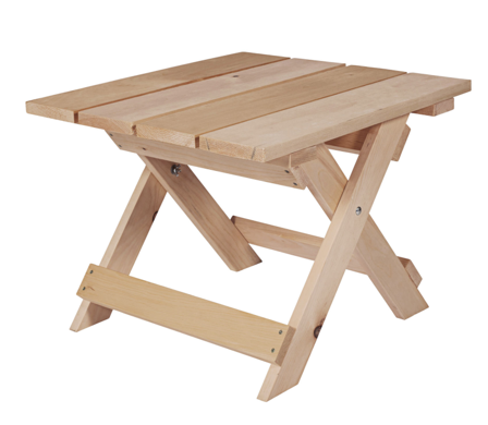 Canadian Outdoor Caribou Lodge Sidebord Sedertre sammenleggbart