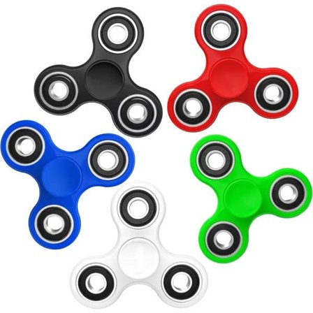 5-Pack Fidget Spinner, Sensory Toys for Stress Relief, Multiple Colors