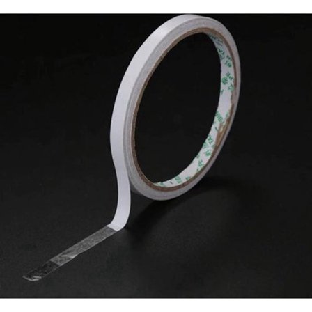 Go Go Gadget - "6mm Bred - Transparent - Stark & Självhäftande - Maskeringstejp - 8 Meter - Dubbelsidig!"