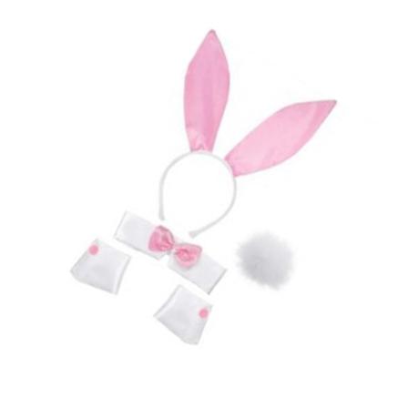 Kanin Öra Hårbåge Krage Underhållande Rekvisita Cosplay Bunny