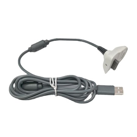 Usb For Play Opladerkabel Kabel til Xbox 360 trådløs spilcontroller