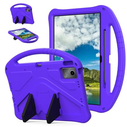 Lenovo Idea Tab Plus Case Kids Handle Kickstand EVA - Purple