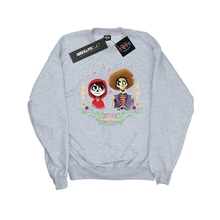 Coco Girls Miguel Och Hector Sweatshirt 5-6 År Sports Grey