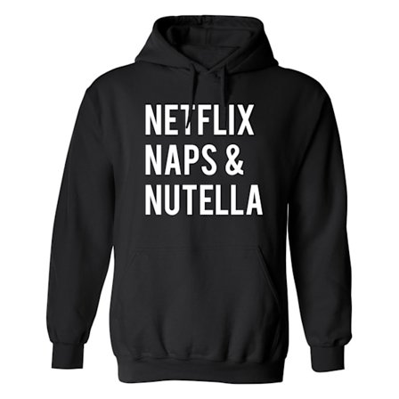 Netflix Naps And Nutella - Hoodie / Tröja - HERR