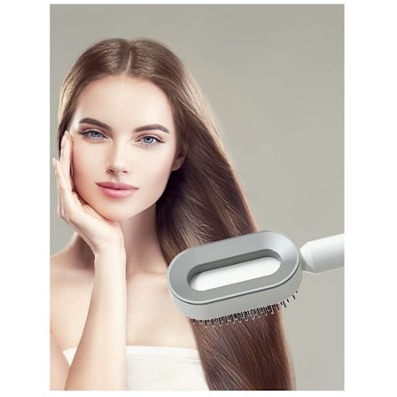 Skeleton Airbag Hårborste för långt kort torrt hår