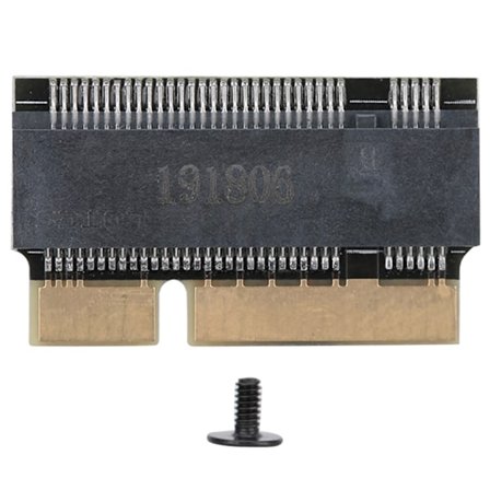 SATA M.2 NGFF SSD till för Macbook 2012 Hårddisk Drivrutinsfri Adapter Riser Card