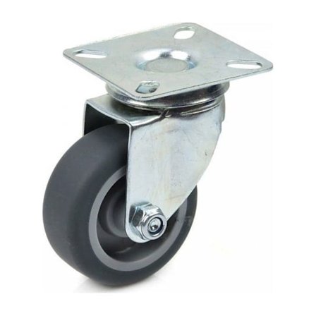 Hjul - roulette Geko Svänghjul 50 mm PP/TPR (200)