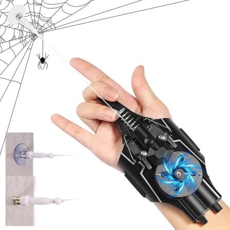 Web Shooter Spidermans Silly String | Spindelnätsskjutare for barn Rollspelande Cosplay black