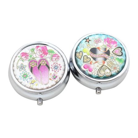 2st Järn Askfat Desktop Dekoration Cigarett Butt Behållare Mini Askfat IC