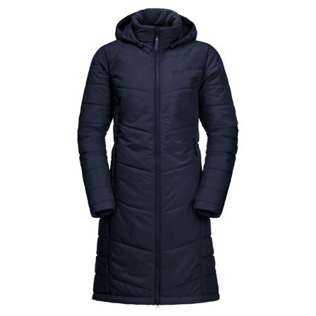 Jack Wolfskin Women's North York Coat Women synthetic-lined parkas Blue L