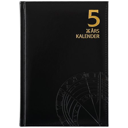 Almanacksförlaget Kalender 5-års Svart