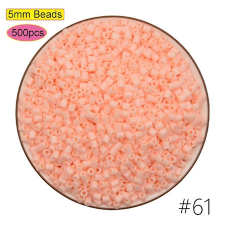 Fuse Beads Kit 24/48 färger 5MM 3D Pixel Pussel Järnpärlor Handgjorda hantverk Dekor DIY Gör pussel Högkvalitativ smältpärlor leksak