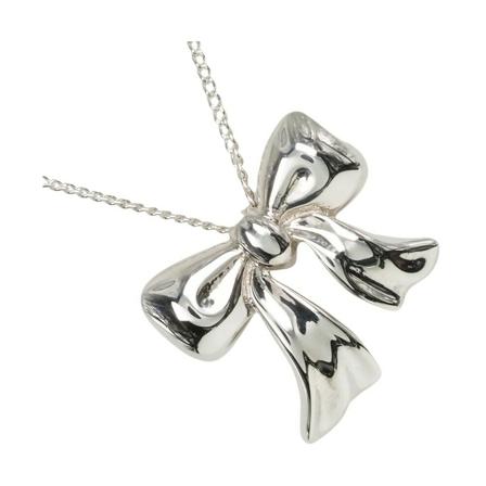 Tiffany & Co. Pre-owned, Necklaces Grijs, Dames, Maat:ONE Size