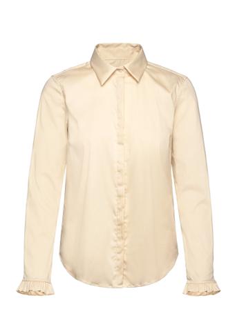 Mattie Flip Shirt MOS MOSH Beige
