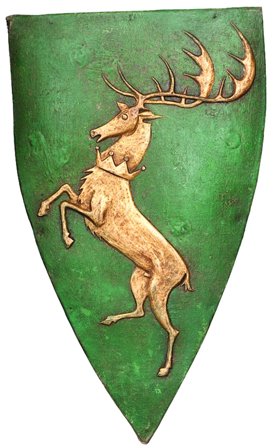 NÅL GAME OF THRONES VÅPENSKJOLD RENLY