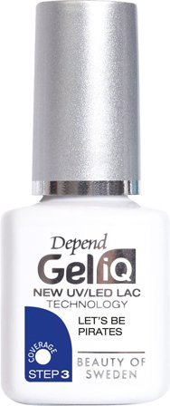 Depend Gel iQ Polish, Step 3 Let's Be Pirates, Makeup, Gelénegle, Gel Neglelak