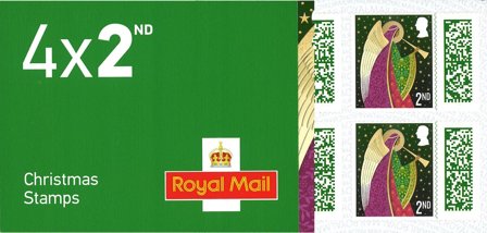England - Julen 2025 4x2nd - Postfrisk hæfte