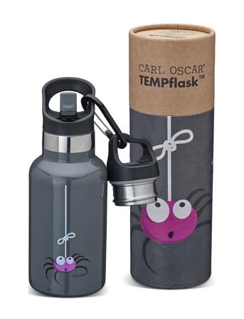 Tempflask, Kids 0.35 L - Grey Grey Carl Oscar