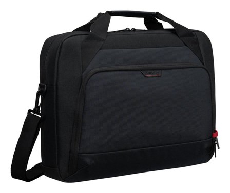 Targus 17-18'' Classic+ Clamshell Laptop Bag - Black/Red