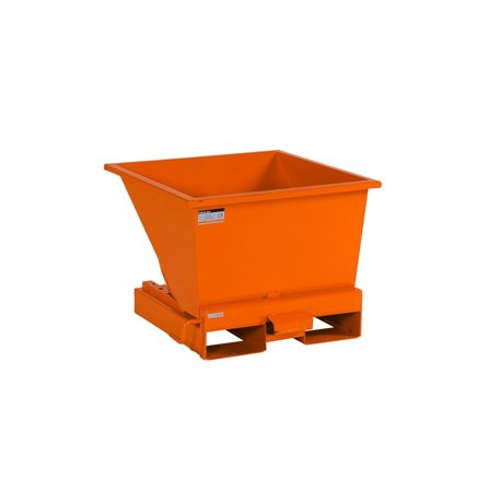 Tippcontainer, 150 liter, orange