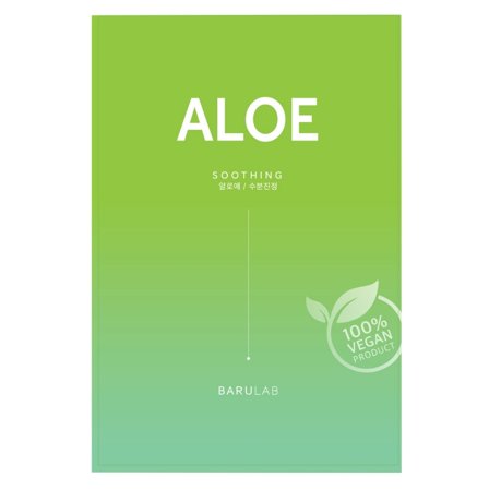BARULAB Viso The Clean Vegan Mask - Aloe 23g - Maschera Lenitiva