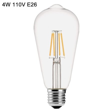 LED-lyspære Vintage Pære 4W