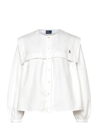 Polo Ralph Lauren Bib Cotton Oxford Shirt - White - 32
