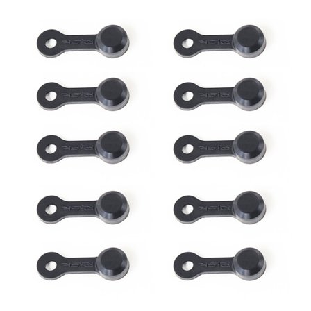 10 stk. Bremseudlufter Silikonefedtdæksel Gummi Støvdæksel Bremseudlufter Skruehætter til Mountain Road Bike